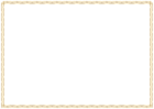 Border Gold Deco PNG Transparent Clipart