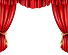 Curtain PNG Transparent Clip Art Image