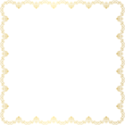 Deco Frame Border Transparent PNG Clip Art Image