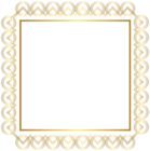 Gold Border Frame Clip Art PNG Image