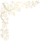 Gold Corner Transparent Image