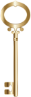 Gold Key Transparent PNG Image