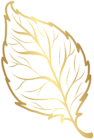 Gold Leaf PNG Clipart