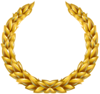 Wheat Wreath Transparent Clip Art PNG Image