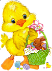 Easter Chicken Clipart