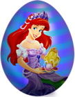 Kids Easter Egg Ariel PNG Clip Art Image