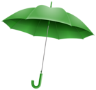 Green Umbrella PNG Clipart Image