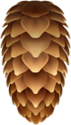 Pinecone Transparent Clip Art Image