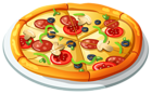 Pizza PNG Vector Clipart