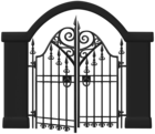 Black Gate PNG Clipart