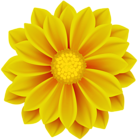 Yellow Flower PNG Clip Art