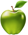 Green Apple Transparent PNG Clip Art Image