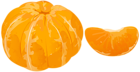 Peeled Mandarin Transparent PNG Clip Art