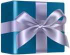 Blue Gift PNG Clipart