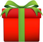 Red Gift Box PNG Clipart