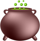 Halloween Bronze Cauldron PNG Clipart