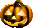 Halloween Scary Pumpkin PNG Clip Art Image