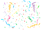 Confetti PNG Clipart Image