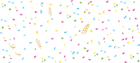 Confetti Transparent Clip Art