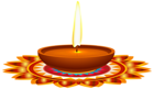 Diwali Candle PNG Clip Art Image