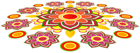 India Floor Decoration Transparent Clip Art Image