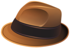 Brown Hat Transparent PNG Clip Art Image