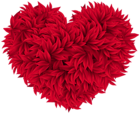 Decorative Red Heart Transparent Image