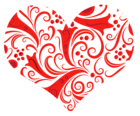 Transparent Heart Ornament PNG Clipart