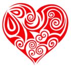 Transparent Ornament Heart PNG Clipart