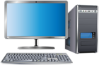 Computer Set Transparent PNG Clip Art Image