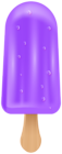 Purple Popsicle Ice Cream PNG Transparent Clipart