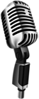 Microphone Transparent PNG Clip Art Image