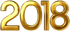 2018 Gold Clip Art Image