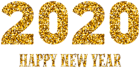 2020 Happy New Year Transparent PNG Image