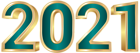 2021 Green PNG Transparent Clipart