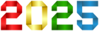 2025 Colorful Clipart Image