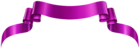 Banner Magenta PNG Clip Art Image