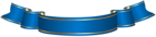 Blue Banner Transparent PNG Clip Art