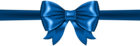 Blue Bow PNG Clip Art