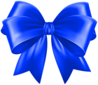 Bow Blue Clip Art Deco Image