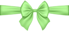 Bow Soft Greem Transparent PNG Clip Art