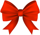 Decorative Red Bow Clip Art