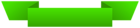 Green Art Banner PNG Clipart