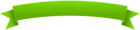 Green Banner PNG Clip Art