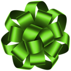 Green Deco Bow Transparent PNG Clip Art Image