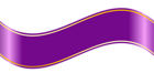 Purple Banner PNG Clipart