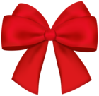 Red Bow Decoration PNG Clipart