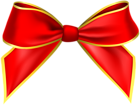 Red Bow Transparent PNG Image