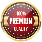 100% Premium Quality Badge Transparent PNG Clip Art Image