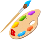 Artist Palette PNG Clip Art Image